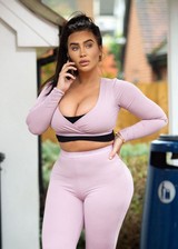 Lauren Goodger cleavage