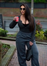 Lauren Goodger cleavage