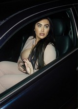 Lauren Goodger down blouse cleavage