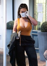 Lauren Goodger cleavage and pokies