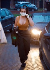 Lauren Goodger cleavage and pokies