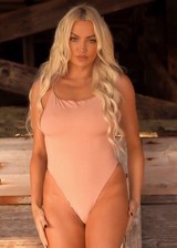 Lindsey Pelas in a swimsuit