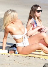 Lindsey Pelas in a bikini