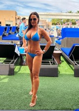 Lisa Ann bikini boobs