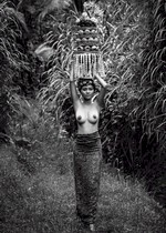 Nude Balinese model