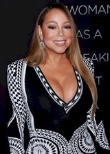 Mariah Carey cleavage