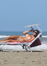 Martina Di Maria big boobs topless
