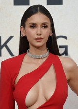 Nina Dobrev cleavage