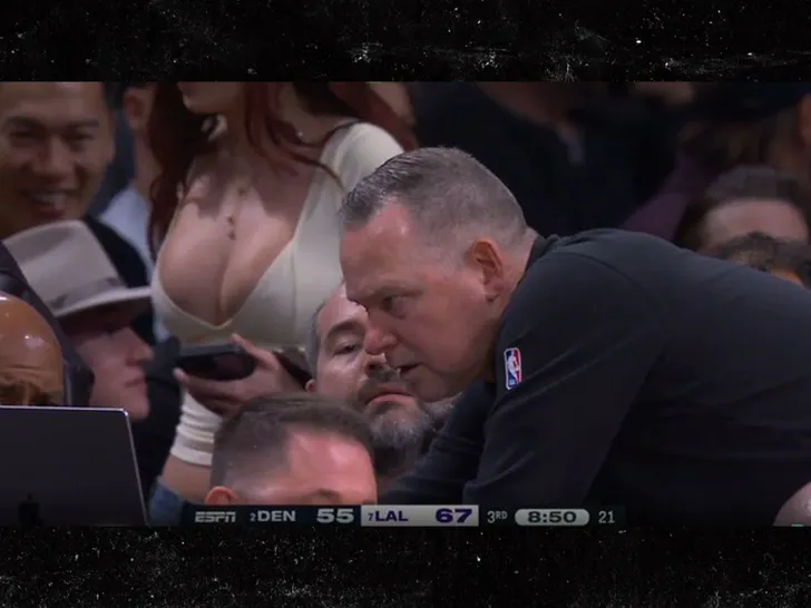 Olivia O'Brien boobs at NBA game
