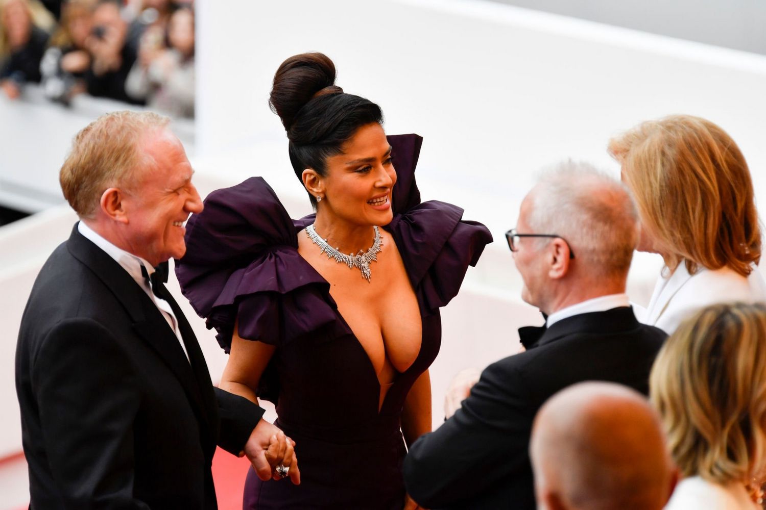 Salma Hayek boobs