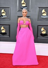 Saweetie - boobs at the Grammys