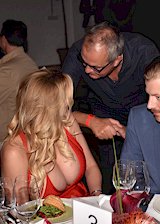 Stormy Daniels cleavage