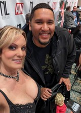 Stormy Daniels big boob cleavage