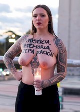 Topless Protest