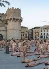 Nude people in Spain