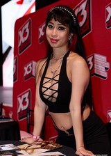 Porn stars at the X3 Expo
