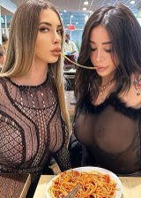 Alexis Mucci Flashing Her Nude Big Boobs In A See-Through Shirt