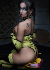 Busty Cosplay Girl