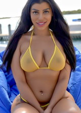 Yellow Sheer Bikini