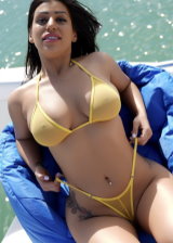 Yellow Sheer Bikini