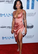 Brittany S. Hall Shows Off Her Sexy Boobs at the “IMANI” Premiere