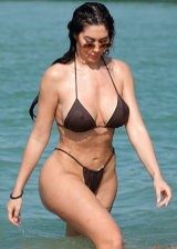 Chloe Ferry Flaunting Her Ample Assets In A Bikini