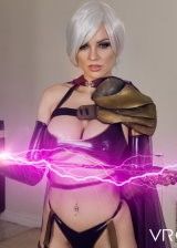Busty Blonde In Cosplay Costume Getting Banged Hard