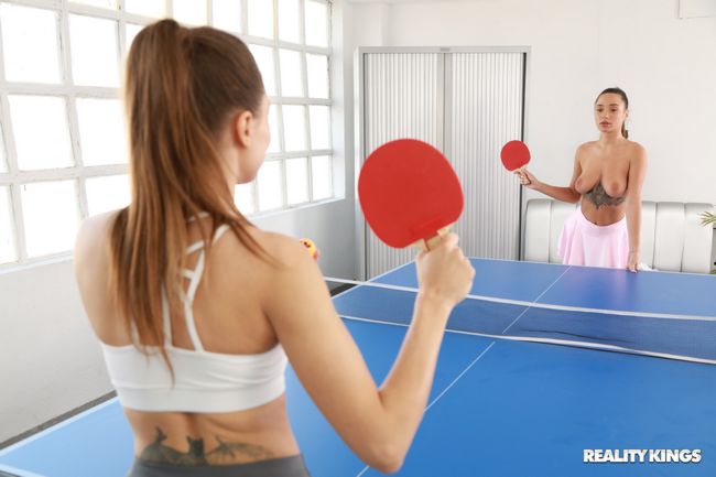 Strip Table Tennis Porn - Sexy Table Tennis with Liya Silver! - Boobie Blog - Big Tits Every Day