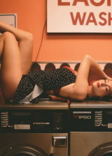 Rachel Pizzolato is the busty dream of every laundromat ever