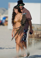 Tyson Salomon in Bikini At A Beach In Miami