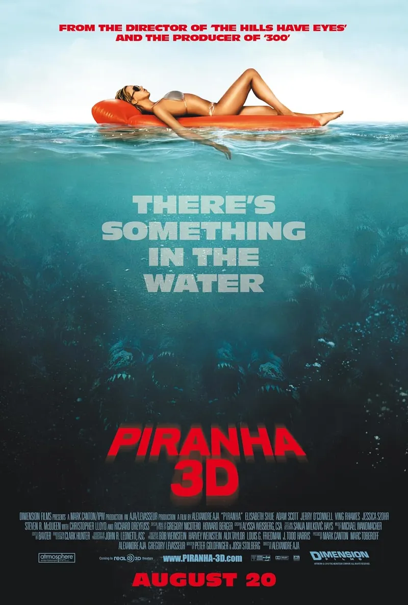 Piranha 3D movie poster