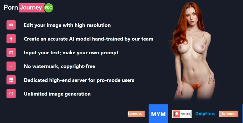 PornJourneyArtTNS1 AI generate nude redhead