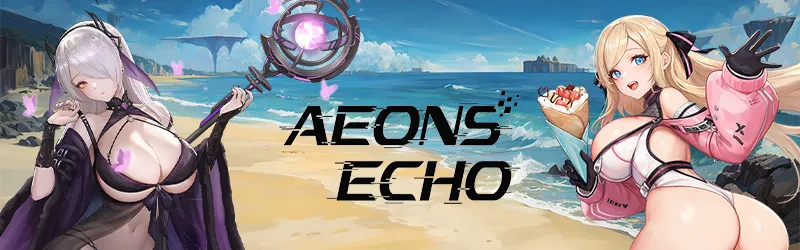 Aeons Echo - Hot Hentai girls at the beach